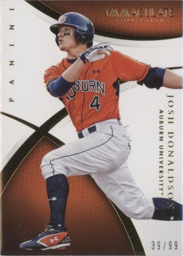 2015 Panini Immaculate Collection Collegiate - Josh Donaldson #63