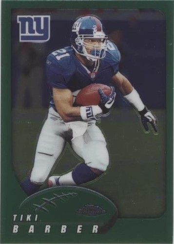2002 Topps Chrome Tiki Barber #98
