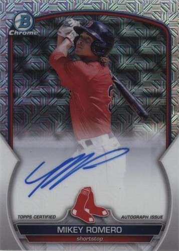 2023 Bowman Chrome - Mikey Romero #BCMA-MR