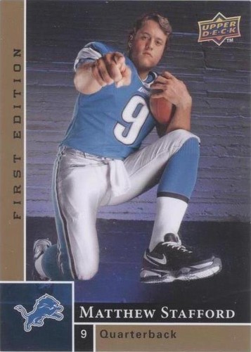 2009 Upper Deck First Edition Matthew Stafford #180