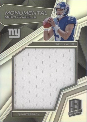 2017 Panini Spectra Davis Webb #15