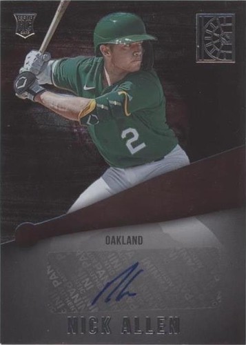 2022 Panini Capstone - Nick Allen #RA-NA