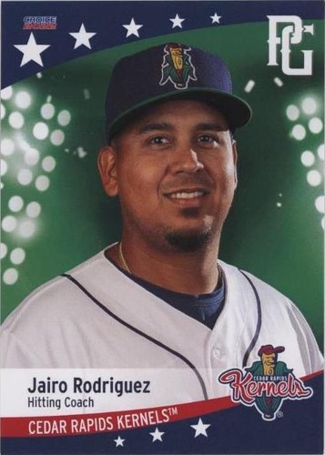 2022 Choice Cedar Rapids Kernels - Jairo Rodriguez #29