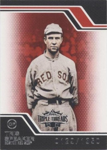 2008 Topps Triple Threads - Tris Speaker #229