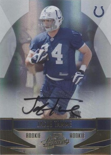 2008 Playoff Absolute Memorabilia Jacob Tamme #186
