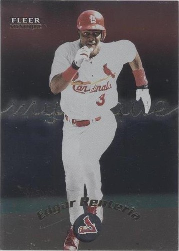 2000 Fleer Mystique - Edgar Renteria #71
