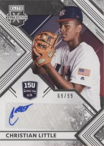 2018 Panini Elite Extra Edition - Christian Little #15U-CL