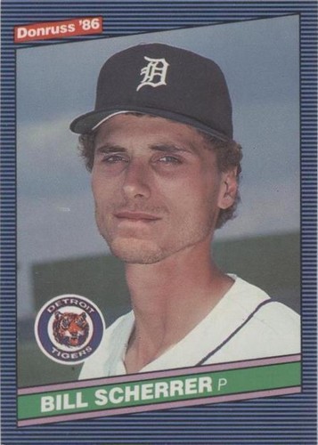 1986 Donruss - Bill Scherrer #516