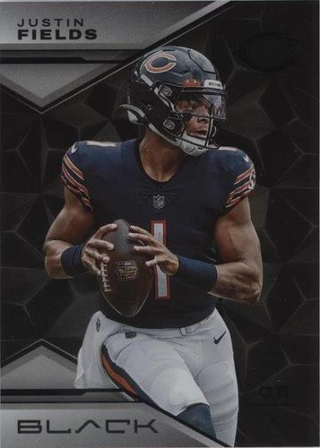 2023 Panini Black Justin Fields #1
