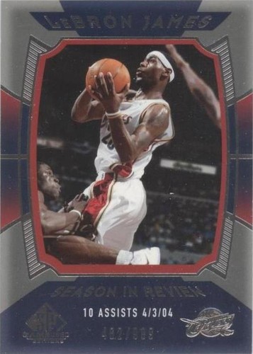 2004-05 SP Game Used - LeBron James #160
