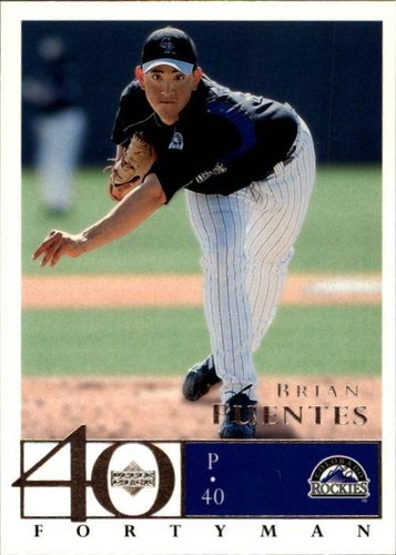 2003 Upper Deck 40 Man - Brian Fuentes #756