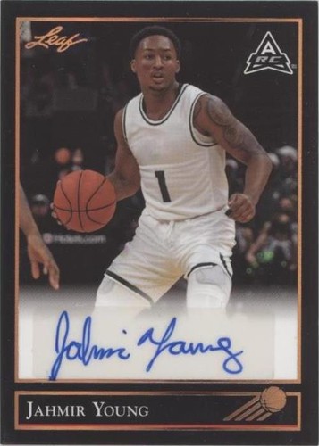 2021-22 Leaf Memories - Jahmir Young #BG-JY1