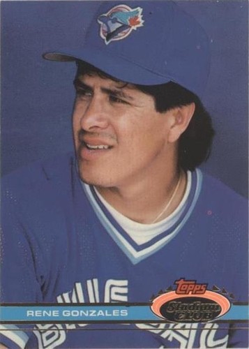 1991 Topps Stadium Club - Rene Gonzales #406