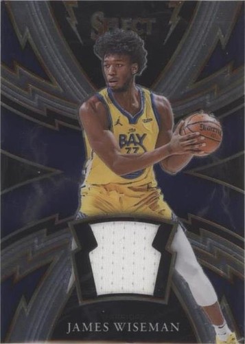 その他 Prizm Rookie James Wiseman Auto PSA James Wiseman 2020-21 Panini Prizm Courtside Red Wave Rookie