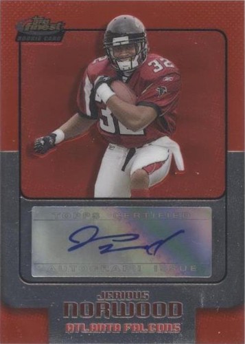 2006 Topps Finest Jerious Norwood #182