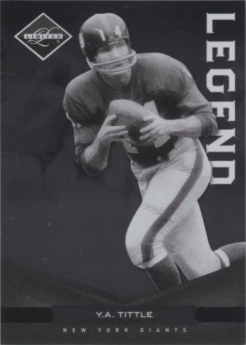 2011 Panini Limited Y.A. Tittle #120