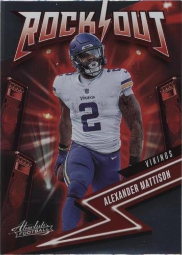 2023 Panini Absolute Alexander Mattison #17