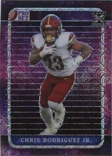 2023 Leaf Pro Set Metal Chris Rodriguez Jr. #74