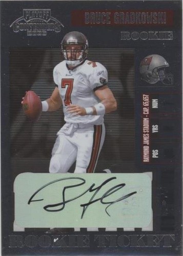 2006 Playoff Contenders Bruce Gradkowski #140