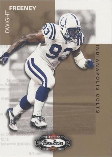 2002 Fleer Box Score Dwight Freeney #142