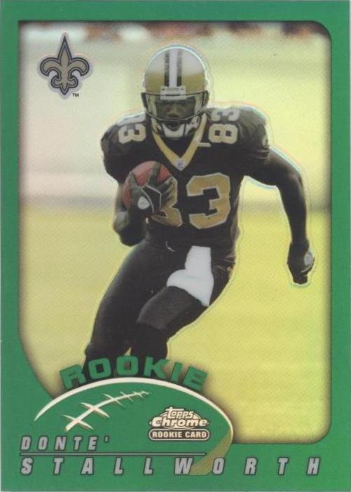 2002 Topps Chrome Donte Stallworth #237