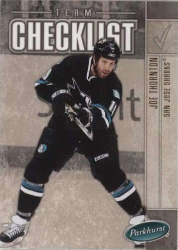 2005-06 Parkhurst - Joe Thornton #695