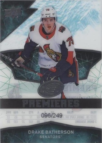 2018-19 Upper Deck Ice - Drake Batherson #136