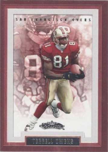 2002 Fleer Showcase Terrell Owens #124