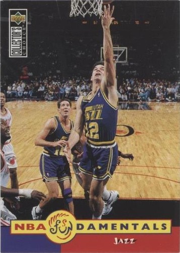 1996-97 Upper Deck Collector's Choice - Jeff Hornacek/John Stockton #192