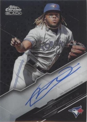 2020 Topps Chrome Black - Vladimir Guerrero Jr. #CBA-VGJ