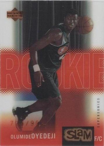 2000-01 Upper Deck Slam - Olumide Oyedeji #79