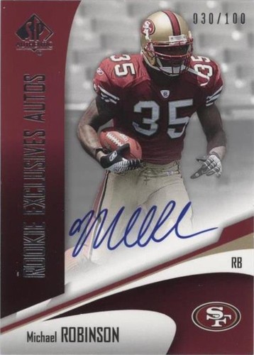 2006 SP Authentic Michael Robinson #REA-MR
