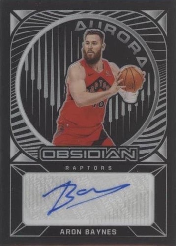 2020-21 Panini Obsidian - Aron Baynes #AU-ABY