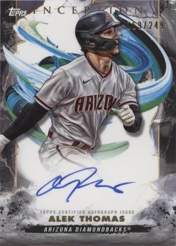 2023 Topps Inception Silver Signing AUTO - Alek Thomas 16/99