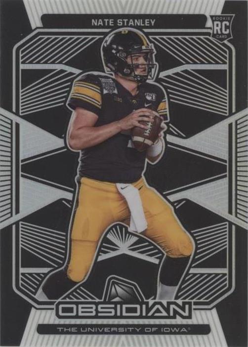 2020 Panini Obsidian Draft Picks Nate Stanley #33