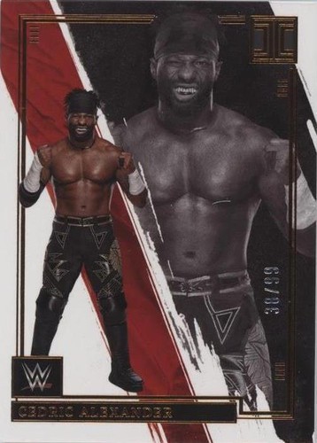 2022 Panini Impeccable WWE - Cedric Alexander #74