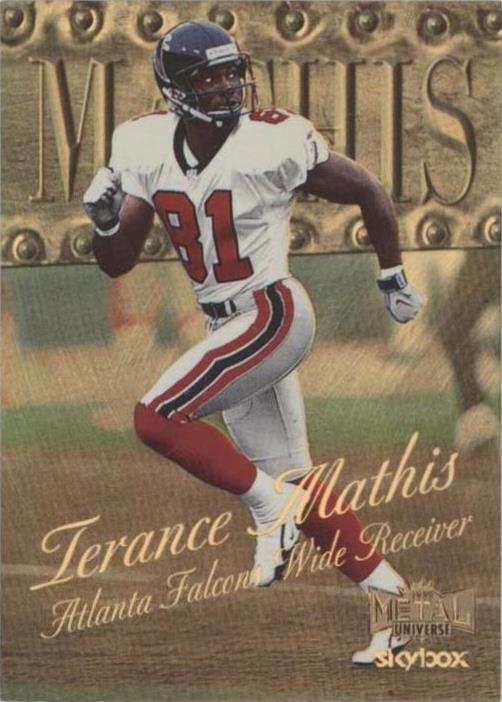 1999 Skybox Metal Universe - Terance Mathis #90 Precious Metal Gems /50 ...