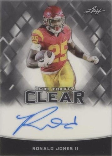 2018 Leaf Trinity Ronald Jones II #CA-RJ2