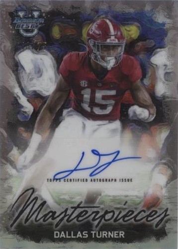 2023 Bowman's Best University Dallas Turner #BMA-DT