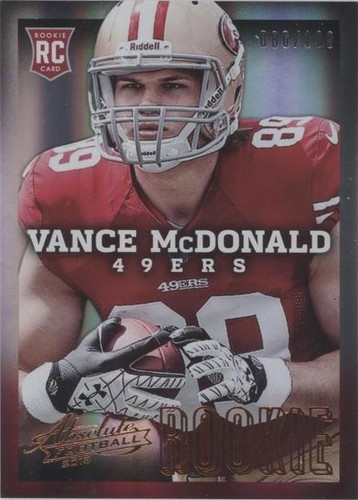 2013 Panini Absolute Vance McDonald #197