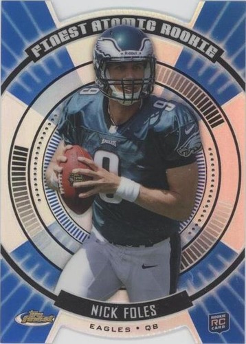 2012 Topps Finest Nick Foles #FAR-NF