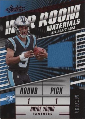 2023 Panini Absolute Bryce Young #WR-BY