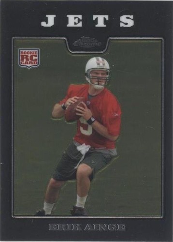 2008 Topps Chrome Erik Ainge #TC174