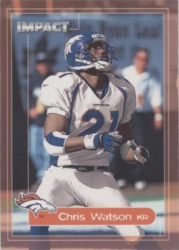 2000 Skybox Impact Chris Watson #18