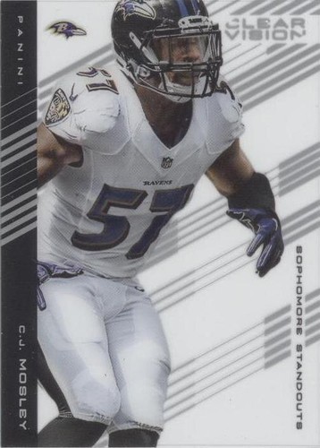 2015 Panini Clear Vision C.J. Mosley #76