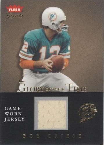 2004 Fleer Greats Bob Griese #GT-BG