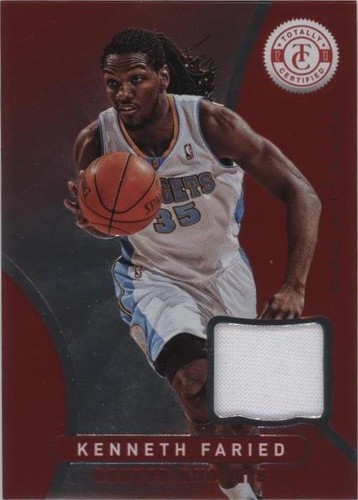 2012-13 Totally Certified - Kenneth Faried #161