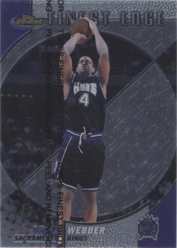 1999-00 Topps Finest - Chris Webber #248