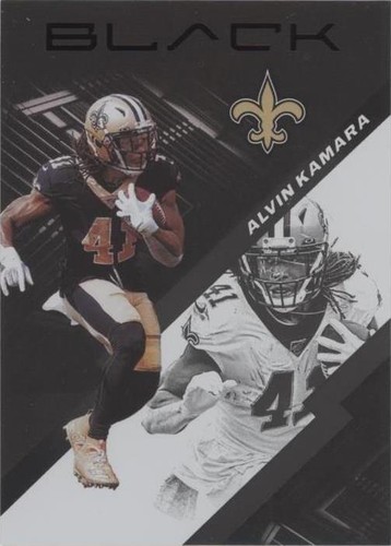 2020 Panini Black Alvin Kamara #68