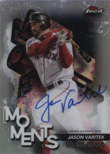 2024 Topps Finest - Jason Varitek #FMA-JV